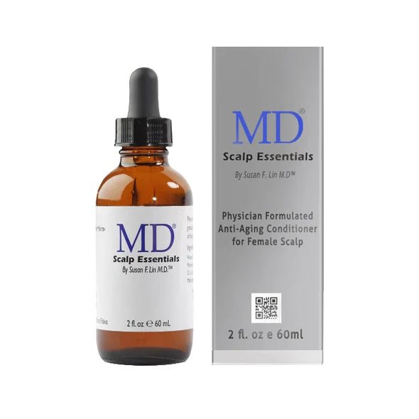 MD® Scalp Essential serum bottle — MD Hair™ scalp care