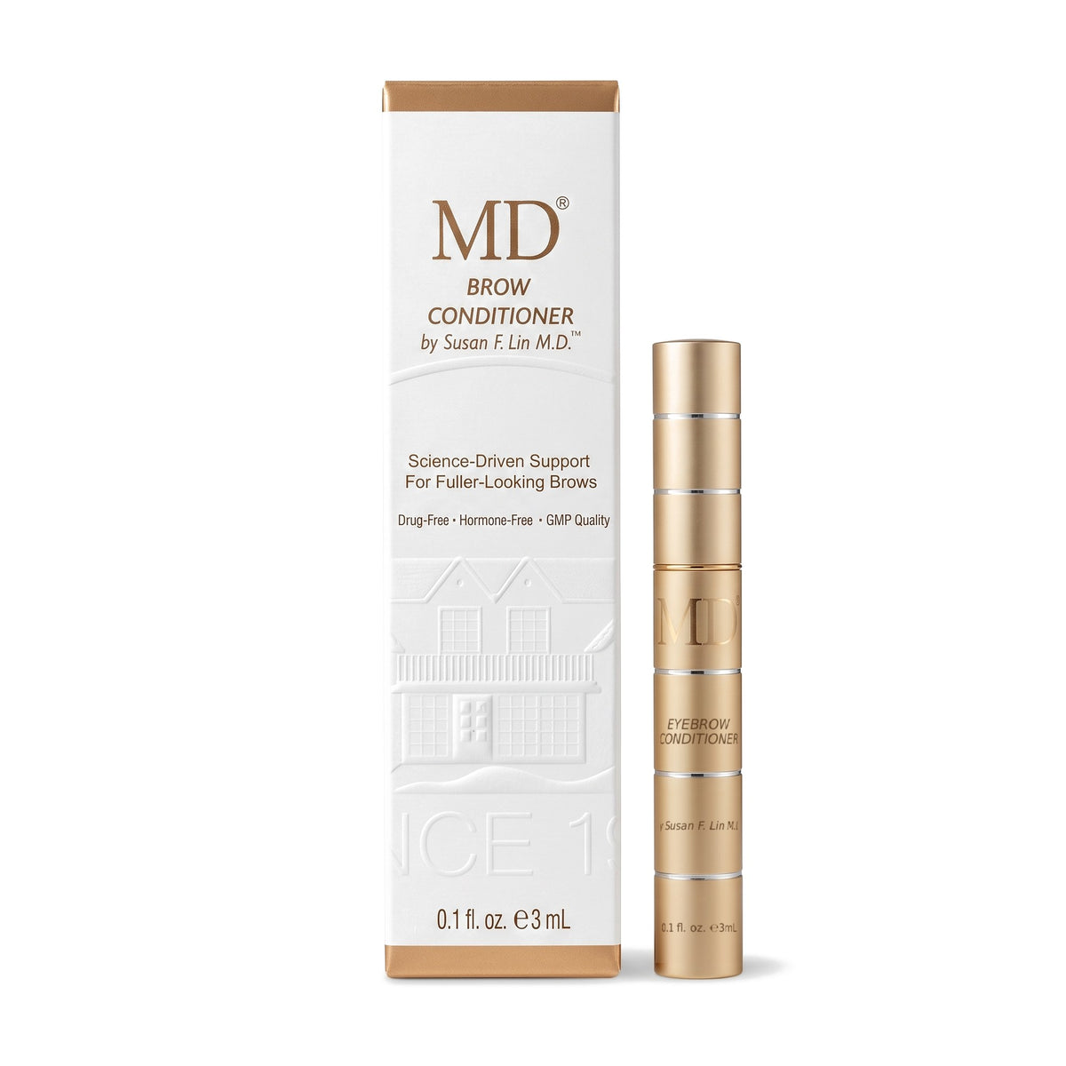 MD® Brow Conditioner 3 ml box and tube