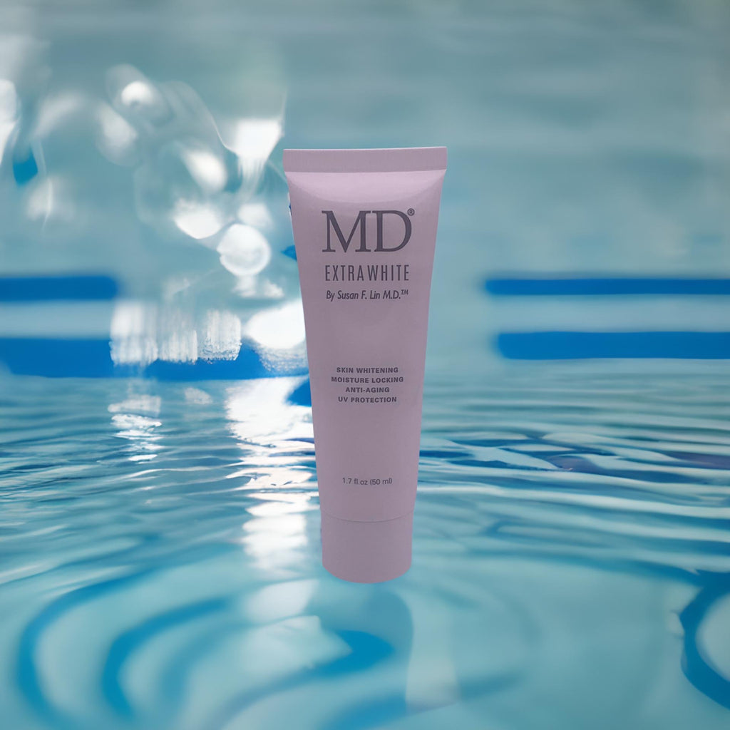 MD® Extra White| Instant Skin Brightening Antiaging Moisturizer Mineral Sunscreen Non Oily All Skin Type Men and Women Chemical Free 50ml