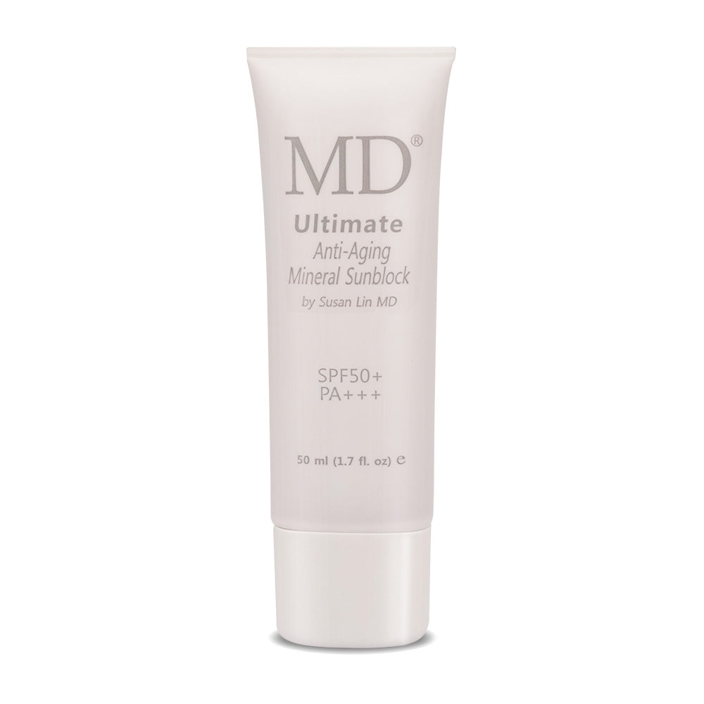 MD Antiaging Mineral Sunblock Waterproof SPF 50 Sheer Best BB Cream For Men and Women