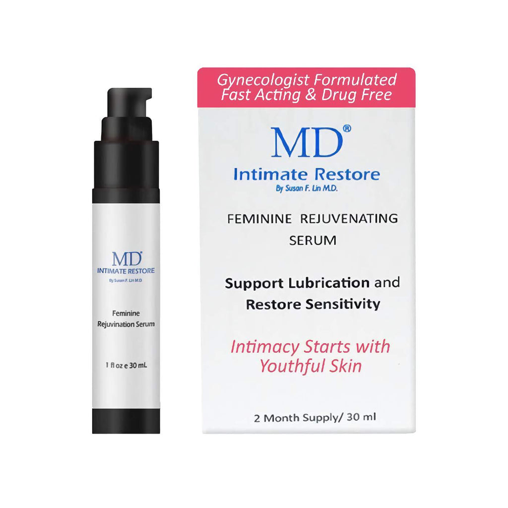MD® Intimate Restore Anti-aging Serum- Rejuvenate For Women and Men - 3 Month Supply (1 Fl Oz)