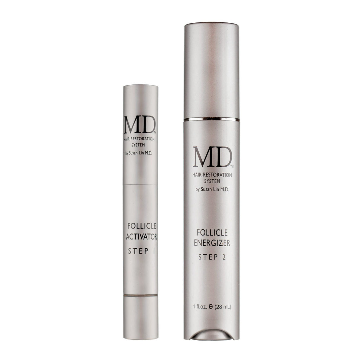 MD® Hair Restoration System with Follicle Activator and Follicle Energizer