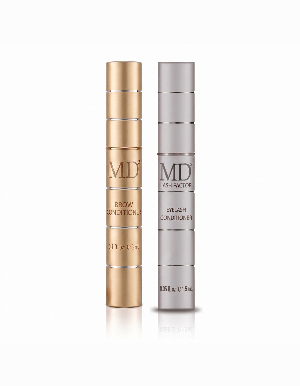 MD® Lash + Brow Duo — MD Lash Factor® Eyelash Conditioner 1.5 ml and MD® Brow Conditioning Serum 3 ml, physician-formulated by Dr. Susan Lin, M.D.
