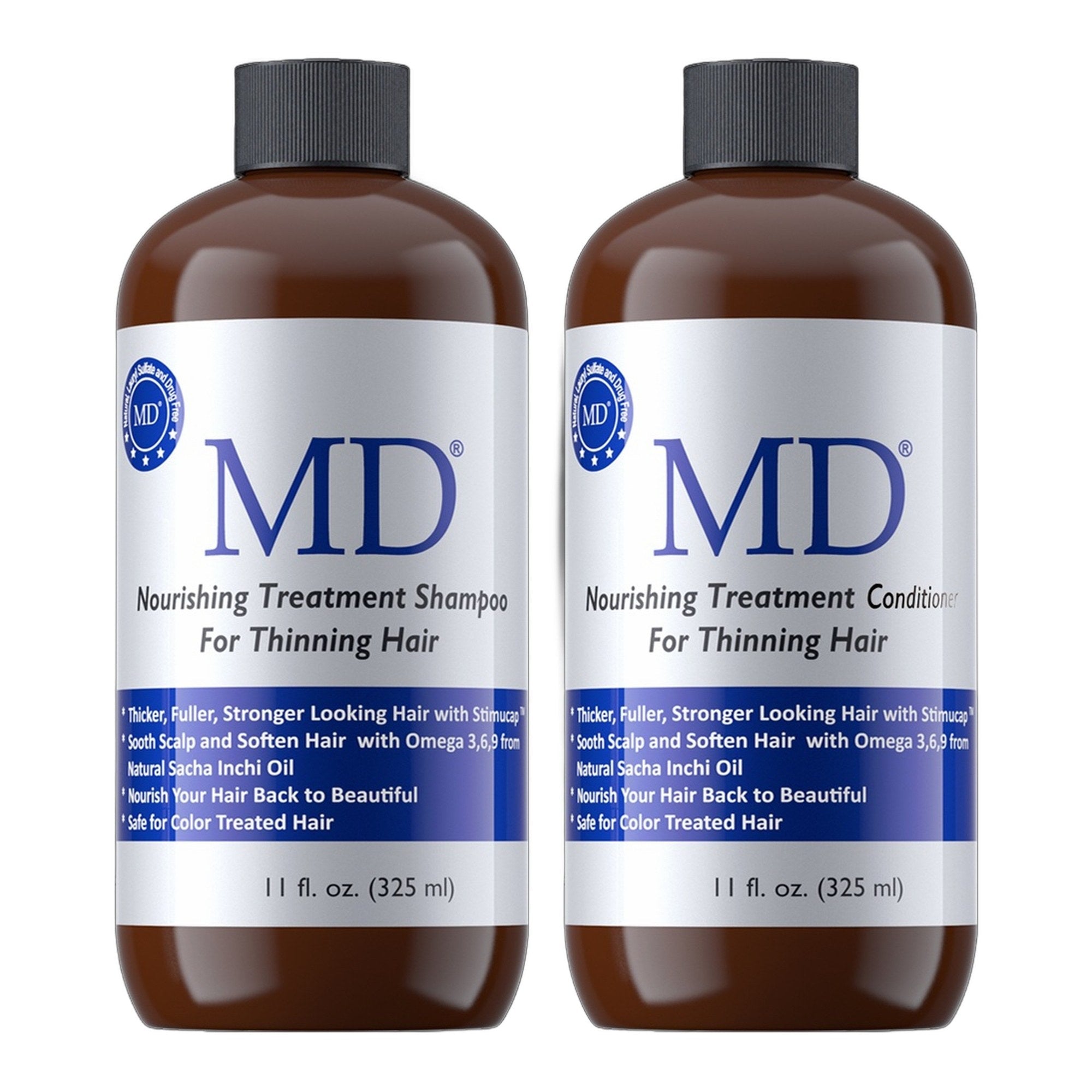 MD Hair | MD Revitalizing Shampoo & Conditioner Bundle – Thicker
