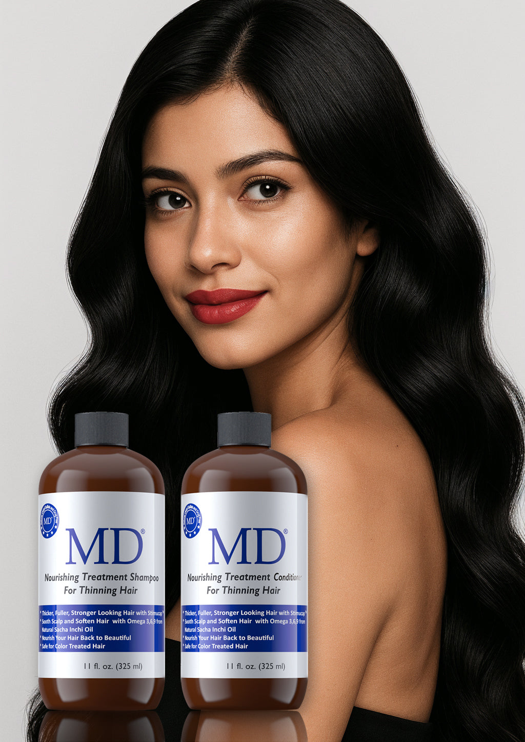 MD Hair | MD Revitalizing Shampoo & Conditioner Bundle – Thicker