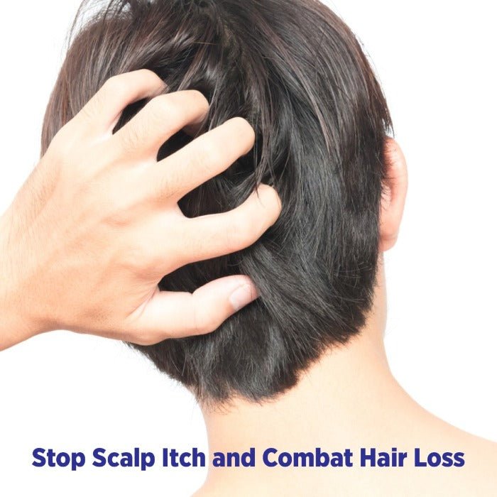 stop scalp itch and combat hair loss