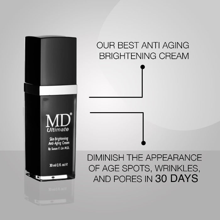 MD Factor Ultimate Anti-Aging Cream - Anti-Wrinkle, Skin Brightening Cream-30 ml for 2 month usage. - MD