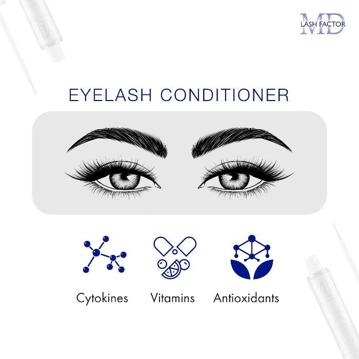 MD Lash Factor Eyelash Conditioner - 0.1 Fl Oz/14ml  3 Month Supply - MD