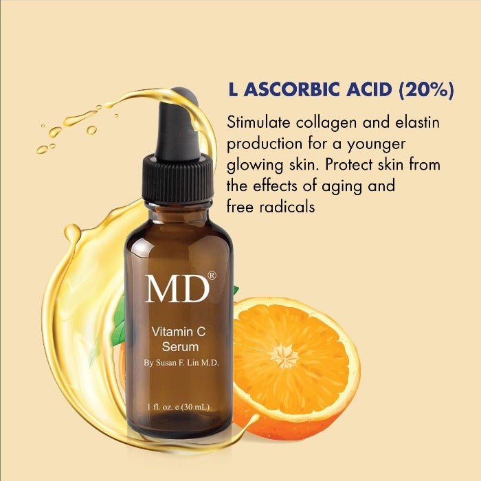 MD Factor Vitamin C Face Serum - Anti-Aging Face Serum with Vitamin C  - 1 fl oz e/ 30ml - MD