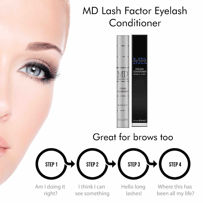 How long does it take to see result for lash conditioner?