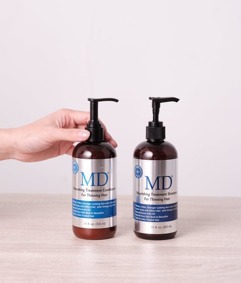 MD Hair Restoration Shampoo and Conditioner for Thinning Hair 
