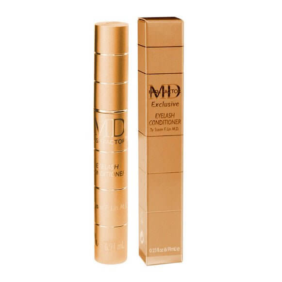 MD Lash Factor® Gold Edition Eyelash Growth Serum 6.91ml এর অতি-বিলাসী ছবি, সোনার বাক্স এবং ম্যাচিং সোনার টিউব সহ - MD Lash এর প্রিমিয়াম ল্যাশ ট্রিটমেন্ট

