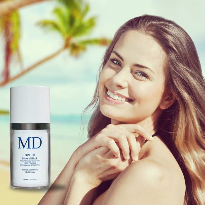 MD Mineral Sunblock lotion